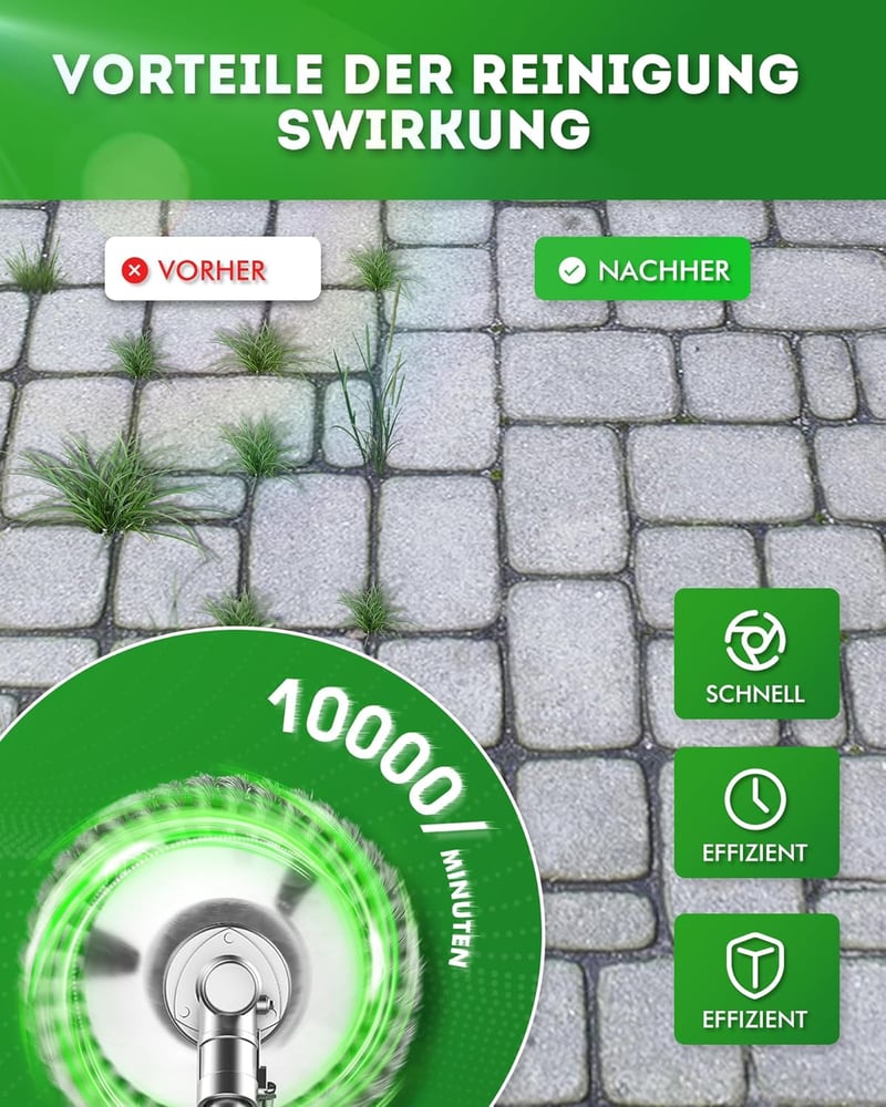 LADAMI Gyomtalanító Drótkefe 200x25,4mm - Univerzális Fűkaszához, Bozótvágóhoz, 38 Fonott Acélszál, Kompatibilis Husqvarna, Dolmar, Echo Gép - 38 Stränge
