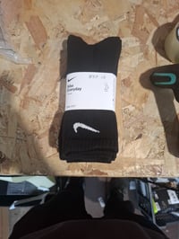 Nike Everyday Lightweight muške sportske čarape, 3 para, crne, Dri-FIT, veličina 42-46 (EU) — bez bijelih čarapa (stanje: vidi 2. sliku) 2