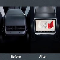 Tesla Model 3/Y hátsó szórakoztató kijelző 7,2" IPS érintőképernyővel, klímavezérléssel, CarPlay-jel (2017-2023) 6