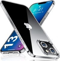 iPhone 13 Átlátszó Védőtok - Ütésálló Szilikon Borítás 1
