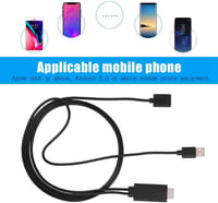USB-HDMI adapter kábel 1080P, iPhone és Android kompatibilis 4