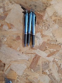 Guličkové pero Pentel EnerGel XM Click BLN75, čierny atrament, hrot 0,5 mm — súprava 3 ks 4