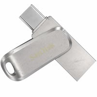 Stick USB SanDisk Ultra Dual Drive Luxe 256 GB, USB-C și USB-A, viteză de citire 400 MB/s, prezintă urme vizibile de utilizare (stare: vezi poza 2) 1