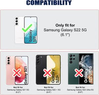 Samsung Galaxy S22 Vékony Átlátszó Szilikon Védőtok 2