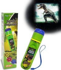 Dinoszaurusz Projektor Zseblámpa Gyerekeknek - 24 Kép, 3 Korong 1