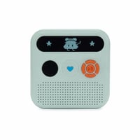 Boxă cu povești pentru copii Merlin LCRMERSPE2GA cu 1000 de povești, pentru vârste între 3-12 ani, verde migdală — Prezintă urme de utilizare 2