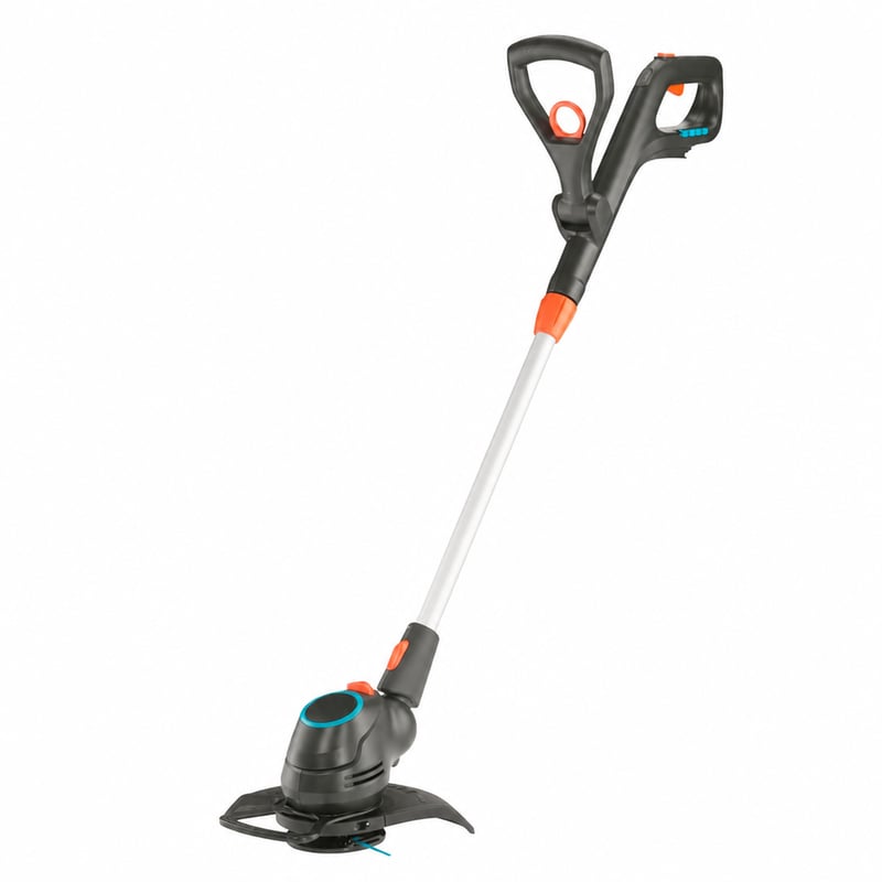 Mașină de tuns iarba cu acumulator Gardena ComfortCut 23/18V P4A – diametru de tăiere 230 mm, telescopică — fără acumulator și încărcător (stare: vezi a 2-a imagine)