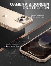 iPhone 13 Pro Vékony Ütésálló Szilikon Tok - Púderrózsaszín, Átlátszó 4