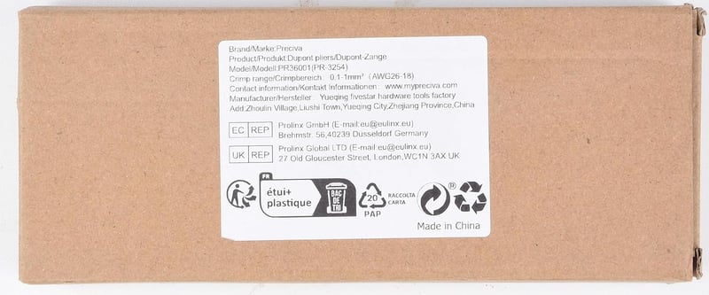 DuPont krimpelő fogó AWG 26-18 JST-XH csatlakozókhoz
