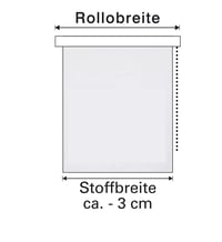 Mini roleta Deco Company 36259 s uchytením, roleta proti slnku, svetelná clona, biela, 100 x 150 cm, vrátane všetkého montážneho príslušenstva 6