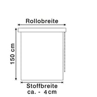 Deco Company Klemmrollo biela svetlopriepustná roleta bez vŕtania 60x150 cm 3