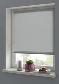 Deco Company rolo zavjesa bez bušenja, neprozirna, za zamračivanje, za prozor, svijetlosiva, 55 x 150 cm 3