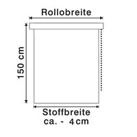 Deco Company Thermo Sötétítő Roló Fúrás Nélkül, Fehér, 75 x 150 cm, Hővisszaverő, Energiatakarékos, Csíptetős Rögzítés 4