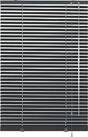 Deco Company venecijaneri od aluminija, montaža bez bušenja pomoću stezaljki, boja škriljevca, 80x130 cm, zaštita od sunca i pogleda
