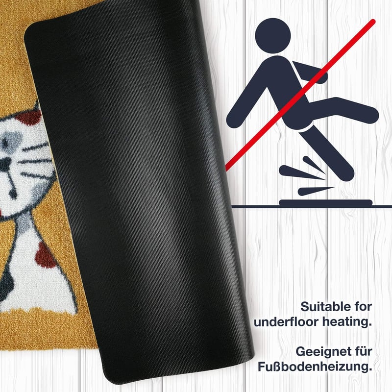 deco-mat Bejárati Lábtörlő 40x60cm Csúszásmentes Mosható Belső-Külső Használatra