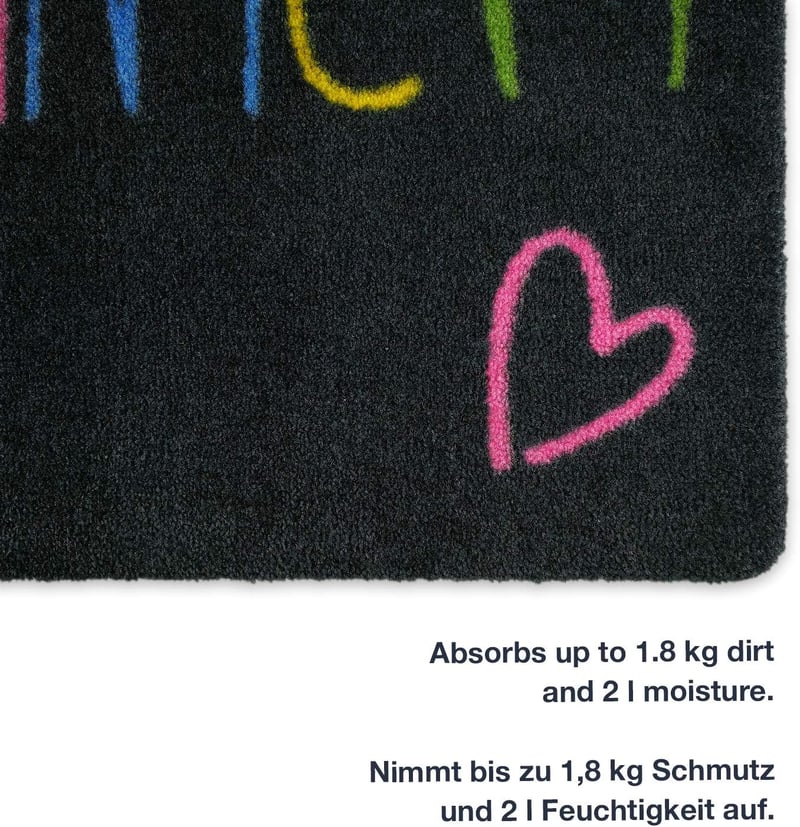 deco-mat Bejárati Lábtörlő 40x60cm Csúszásmentes Mosható Belső-Külső Használatra
