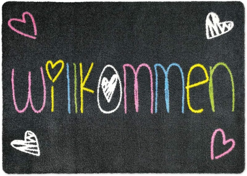 deco-mat Bejárati Lábtörlő 40x60cm Csúszásmentes Mosható Belső-Külső Használatra