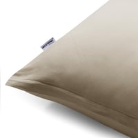 DecoKing sada 2 džersejových bavlnených obliečok na vankúš so zipsom 50x50 cm, farba cappuccino amber 2