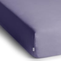 Napínacia plachta DecoKing Amber 80x200-90x200 cm džersej bavlna na kontinentálnu posteľ v levanduľovej fialovej farbe 3