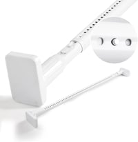 Deconovo Teleszkópos Zuhanykarnis Rúd 200-260cm, Fúrás Nélküli Fürdőszoba Karnis, 32mm Átmérő, Kihúzható Függönykarnis 1