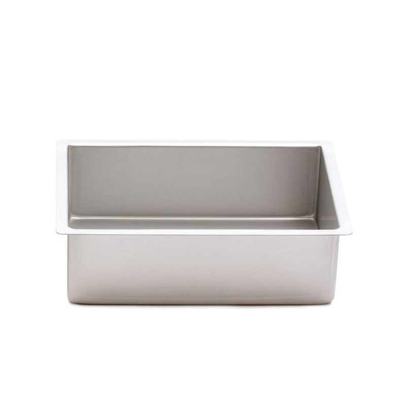 Decora profesionalni pravokutni kalup za pečenje od eloksiranog aluminija, 20 x 30 x 10 cm, srebrni