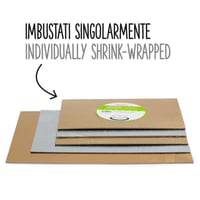 Set 2 Suporturi pentru Tort Decora Auriu/Argintiu 40x60 cm, Placă de Carton pentru Tort 2