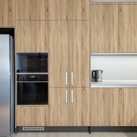 Decoroom öntapadós bútor fólia fa hatás 40x300cm barna matt 7