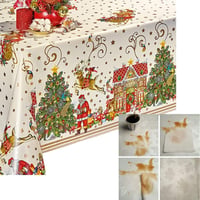 Decoser Karácsonyi Asztalterítő 140x180cm Vízálló Flannel Háttal 1