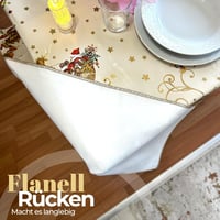 Decoser Karácsonyi Asztalterítő 140x180cm Vízálló Flannel Háttal 4