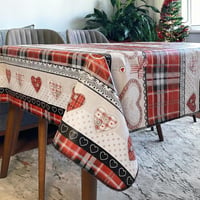 Decoser Valentin napi terítő 140x180 cm vízálló flanelhátas asztalterítő 5