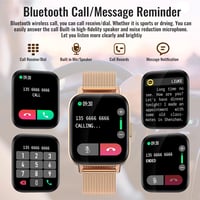 Nemheng 1.69" okosóra: Bluetooth hívás, IP67, pulzusmérő, Android/iOS 2