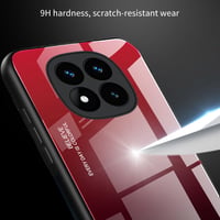 DEDUX puzdro pre Xiaomi Redmi Note 14 Pro 5G, tvrdené sklo s prechodom + TPU - modré/čierne 4
