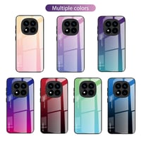 DEDUX puzdro pre Xiaomi Redmi Note 14 Pro 5G, tvrdené sklo s prechodom + TPU - modré/čierne 7