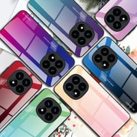 DEDUX puzdro pre Xiaomi Redmi Note 14 Pro 5G, tvrdené sklo s prechodom + TPU - modré/čierne 2