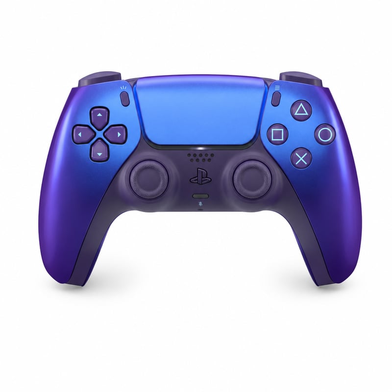 PlayStation DualSense Wireless Controller Chroma Indigo PS5 vezeték nélküli kontroller — USB töltőkábel nélkül (állapot: lásd a 2. képet)