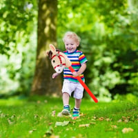 4 ks Nafukovací koník na paličke, balónová dekorácia na párty, narodeninová oslava s tematikou koní, červená, hnedá, ružová, čierna 5