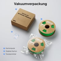 Deeplee PLA Filament 1.75mm Kékszürke 1kg 3D Nyomtatóhoz - 1 kg, blue / grey 6