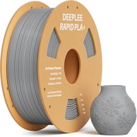 Deeplee Rapid PLA+ 3D nyomtató filament 1,75 mm, 1 kg - szürke 1