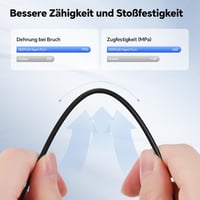 Deeplee Rapid PLA+ 3D nyomtató filament 1,75 mm, 1 kg - szürke 5
