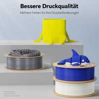 Deeplee Rapid PLA+ 3D nyomtató filament 1,75 mm, 1 kg - szürke 7