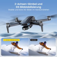 DEERC D65 4K kamera drón GPS nyomkövetéssel, 249g alatt, 26 perc repülési idő 3