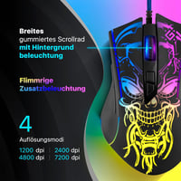 Defender Bulletstorm GM-928 Ergonomikus Gamer Egér 7 Gombbal, Optikai Szenzor, 4 DPI 3