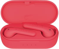 Bezdrôtové slúchadlá Defunc True Basic, vodotesnosť IPX4, Bluetooth 5.0, so vstavaným mikrofónom a nabíjacím puzdrom, červené 5