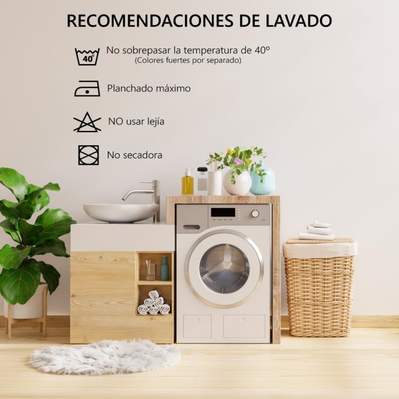 Degrees Home Teide 150cm Matracvédő Huzat Cipzárral Antiacari Szürke - Bett 150 cm, Gray
