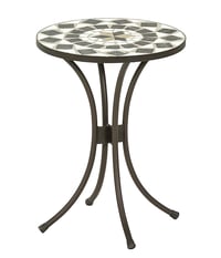 Suport de flori din mozaic Dehner Diana, maro/gri/alb, Ø 41 cm, înălțime 50 cm 1