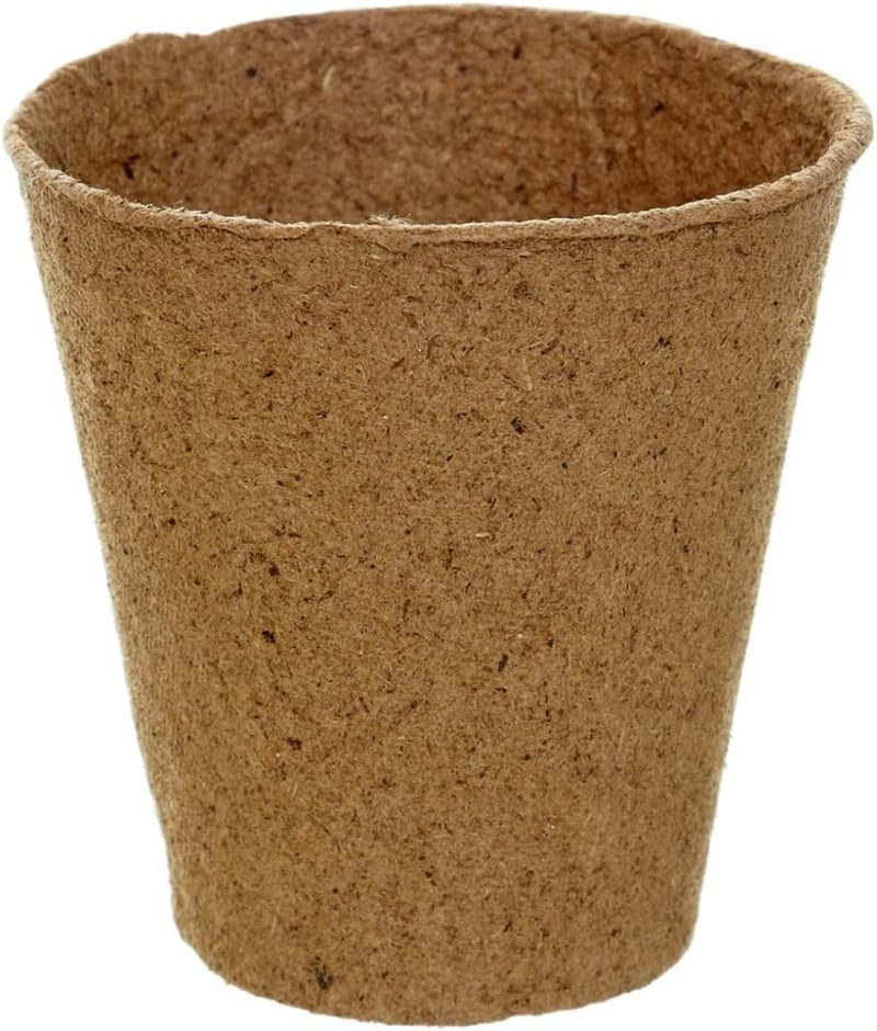 Dehner Kerti Virágcserepek Kerek 8cm 48db Csomag Ültetéshez - Durchmesser 8 cm, Höhe 9 cm, Single