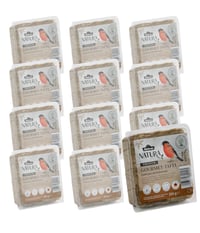 Tablete cu hrană pentru păsări sălbatice Dehner Natura cu arahide, 12 x 300 g (3,6 kg) 1