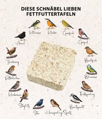 Tablete cu hrană pentru păsări sălbatice Dehner Natura cu arahide, 12 x 300 g (3,6 kg) 4