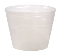 Dehner fleksibilni plastični umetak za teglu, prozirni, Ø 40 cm, visina 31 cm 1