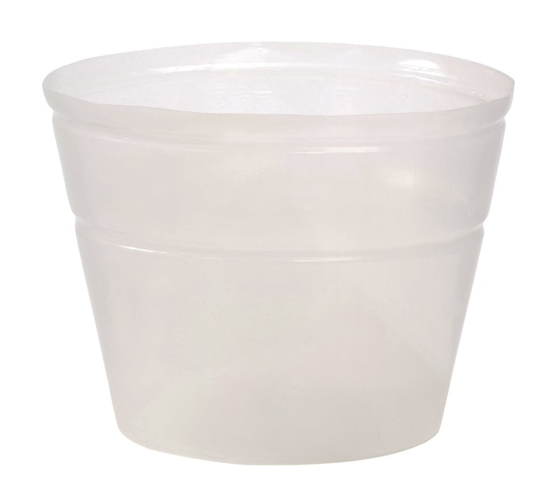 Dehner fleksibilni plastični umetak za teglu, prozirni, Ø 40 cm, visina 31 cm